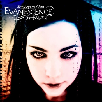 Виниловая пластинка Evanescence – Fallen (2LP) 20th Anniversary Edition, Limited Deluxe Editio, White & Purple Marbled