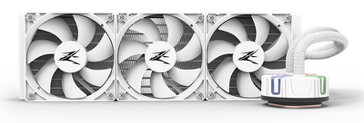Система рідинного охолодження Zalman RESERATOR5 Z36 WHITE, LGA 1700, 1366, 1200, 2011, 2011-V3, 2066, 115x, *AM5 (ZM-AM5MKB), AM4, AM3+, AM3, FM2+, FM2, TDP350W (RESERATOR5Z36WHITE)