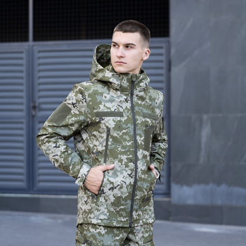 Куртка Pobedov Motive піксель військова M