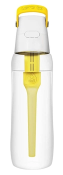 Butelka na wodę Dafi Solid 700 ml z wkladem filtrującym Żółty (5902884107781)