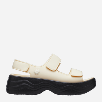 Жіночі сандалі Crocs Skyline Sandal W CR208183-VABK 39-40 (W9) 25 см Білий/Чорний (196265320141)