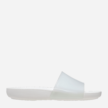 Жіночі шльопанці Crocs Splash Shine Slide CR208538-WHI 36-37 (W6) 22 см Білі (196265286300)