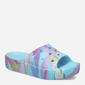 Klapki damskie Classic Platform Palm Print Slide W