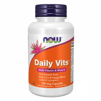 Daily Vits Multi - 120 vcaps мультивітаміни та мікроелементи для щоденного здоров’я, імунітету, енергії та балансу