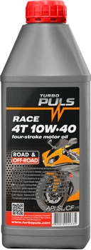 Моторное масло Turbo Puls 4T Race 10W-40 0.85 л (4820070244335)
