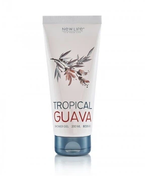 Гель для душа New Life тропическая гуава Tropical guava 200 мл