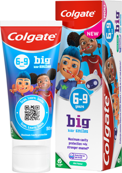 Зубна паста Colgate для дітей 6-9 років зі смаком ніжної мʼяти 50 мл (8718951610613)