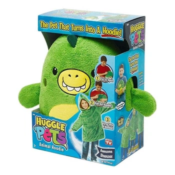 Дитяча толстовка-плед трансформер іграшка Huggle Pets Hoodie 140 см (YU8SH8972)