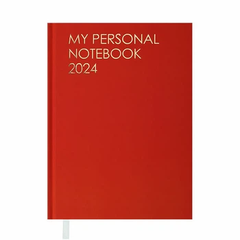 Ежедневник BuroMax Стандарт Motivetion "My personal notebook" 2024 б/т красный (BM.2171-05)