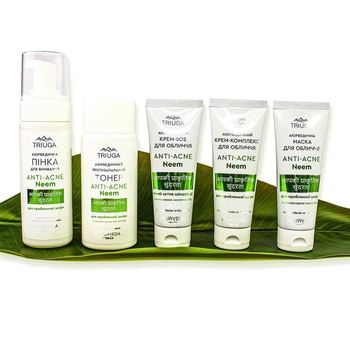 Набір для проблемної шкіри обличчя Anti-Acne NEEM