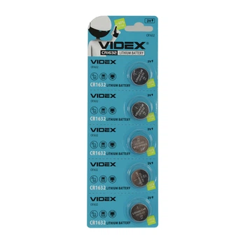Батарейка VIDEX CR1632 BLI 5* (5 шт.)