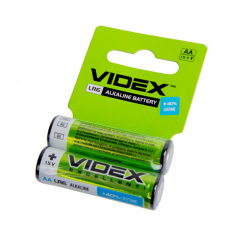 Батарейка Videx LR6 AA U2 alkaline (290898) (2 шт.)