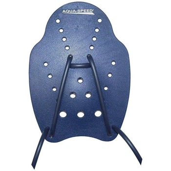 Лопатки для плавания Aqua Speed HAND PADDLE 153 синий Унисекс S 17х12,5см
