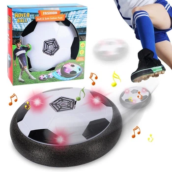 Интерактивный футбольный мяч для дома Hoverball с LED подсветкой и музыкой арт.7080
