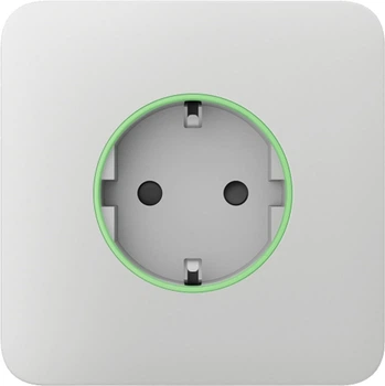 Panel przedni do gniazda podtynkowego Ajax SoloCover for Outlet smart Jeweler bezprzewodowa Biała (000038777)