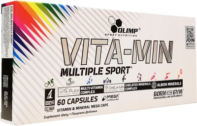 Вітаміни Olimp Vita-Min Multiple Sport 60 капсул (5901330023248)