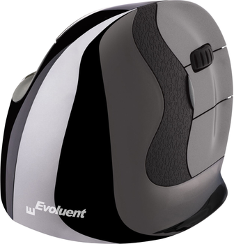 Миша Evoluent Vertical Mouse D Medium Wireless Black (VMDMW)