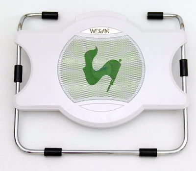 Подставка под ноутбук Wesdar 15.6" K-8068F, 168mm LED FAN, USB HUB, White