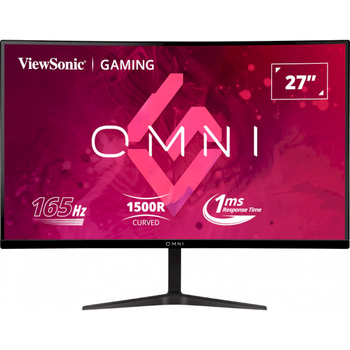 Монитор 27" ЖК ViewSonic VX2718-PC-MHD VA/1920х1080 безрамочный/изогнутый экран Черный