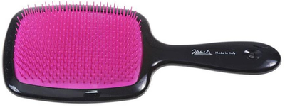 Гребінець Janeke Ultra Tangler для розчісування сплутаного волосся Чорно-рожева (8006060569978)