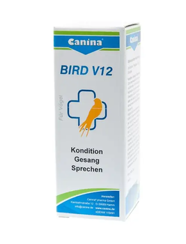Краплі для папуг Canina BIRD V12 мультивітамін, 25мл