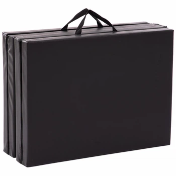 Килимок-мат спортивний для вправ Exercise mat розмір 180x60x5см Zelart (MD9013B) (штучна шкіра, реген. піна, чорний) (FI-3564)