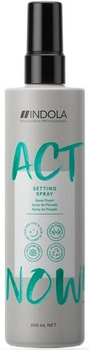 Spray do włosów modelujący Indola Act Now Setting Spray 200 ml (4045787578768)
