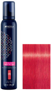 Pianka koloryzująca Indola Color Style czerwona 200 ml (4045787603613)