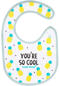 Нагрудник Canpol Babies So Cool з махрової тканини (5901691827271)