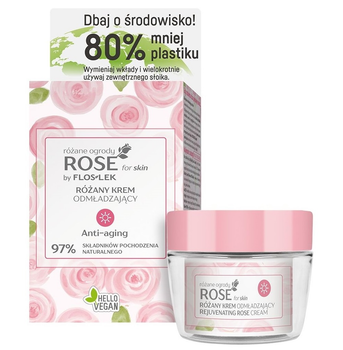 Крем Floslek Rose For Skin проти зморшок нічний 50 мл (5905043008875)