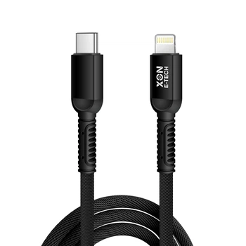 Кабель XON SmartCable Type-C - Lightning PD 20W 1м UniLink (SU20CL2W1B 3579) Черный
