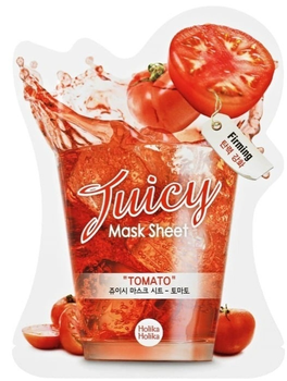 Маска Holika Holika Tomato Juicy Mask Sheet відновлююча освіжаюча з екстрактом помідора (8806334352981)
