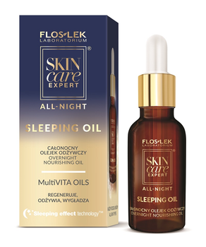 Olejek Floslek Skin Care Expert odżywczy całonocny 30 ml (5905043005829)