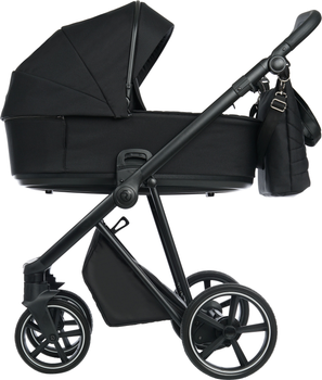 Універсальна коляска 2 в 1 Roan Ivi True Black Чорна (5903857303261)