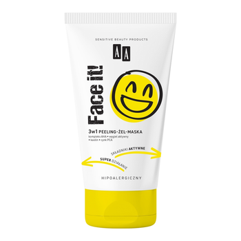 Peeling-żel-maska AA Face It! 3w1 150 ml (5900116091952)