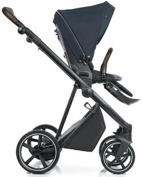 Універсальна коляска 2 в 1 Roan Ivi Mystic Blue Темно-синя (5903857303247)