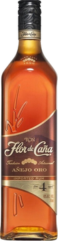 Ром Flor de Cana 4 YO 1 л 40% у подарунковій упаковці (26964237689)