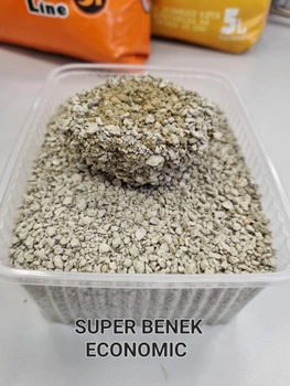 Бентонітовий Економний наповнювач Super Benek для котячого туалету натуральний 5 л (5905397012696)