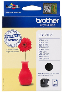 Картридж Brother LC-121BK Black (4977766723183)