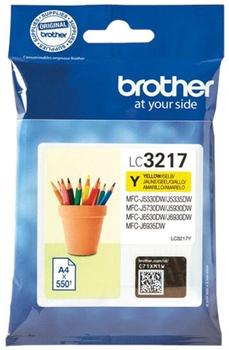 Tusz Brother LC-3217Y Yellow (4977766762144)