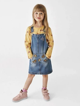 Дитячий джинсовий сарафан для дівчинки Cool Club LJG2310581 98 см Синій (5903272933517)