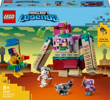 Конструктор LEGO Minecraft Сутичка з пожирачем 420 деталей (21257)