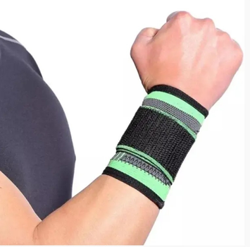 Еластичний бинт бандаж на зап'ястя Knee bands сірий (YU8SH3492)