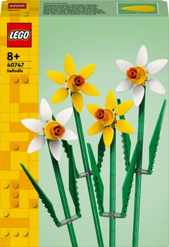 Zestaw klocków LEGO Iconic Żonkile 216 elementów (40747)