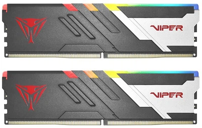 Оперативная память Patriot DDR5-6600 32768MB PC5-52800 (Kit of 2x16384) Viper Venom RGB (PVVR532G660C34K)