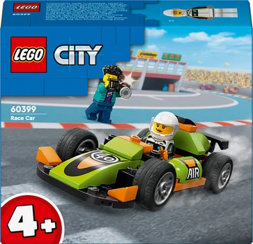 Конструктор LEGO City Зелений автомобіль для перегонів 56 деталей (60399)