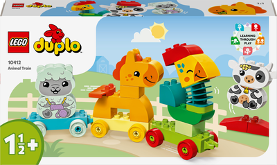 Конструктор LEGO DUPLO Поезд животных 19 деталей (10412)