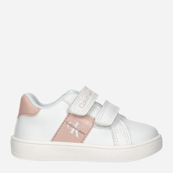 Дитячі кросівки для дівчинки Calvin Klein Jeans Low Cut Velcro Sneaker V1A9-80782-1355X134 29 Білі (8052578509579)