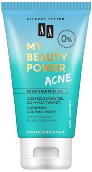 Żel do mycia twarzy AA My Beauty Power Acne oczyszczający 150 ml (5900116080420)
