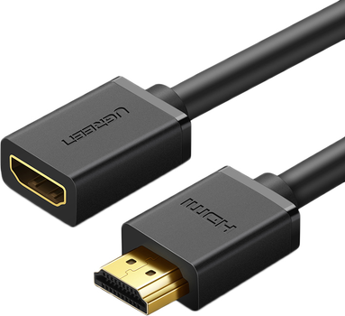 Кабель Ugreen HD107 HDMI Male to Female Extension Cable 1 м Black (UGR-10141)